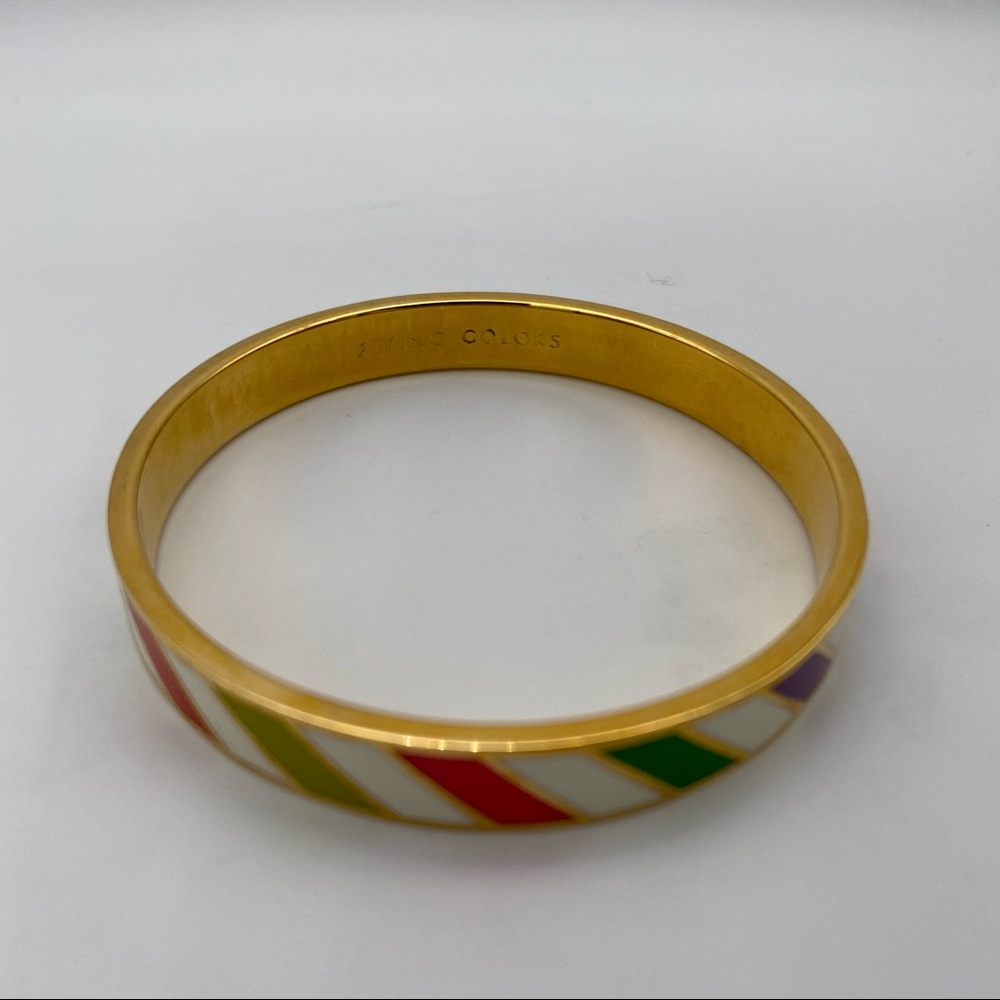 KATE SPADE Flying Color Idiom Bangle Bracelet - Picture 4 of 5